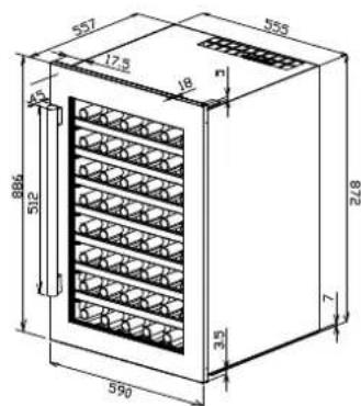 TEKA RVI 20046 GBK - Instructiuni și specificații pentru încastrare - 1