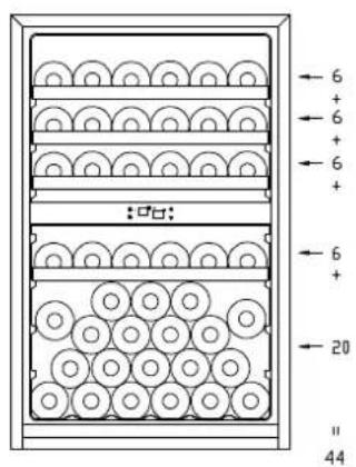 TEKA RVI 20046 GBK - Speicherdiagramm - 1