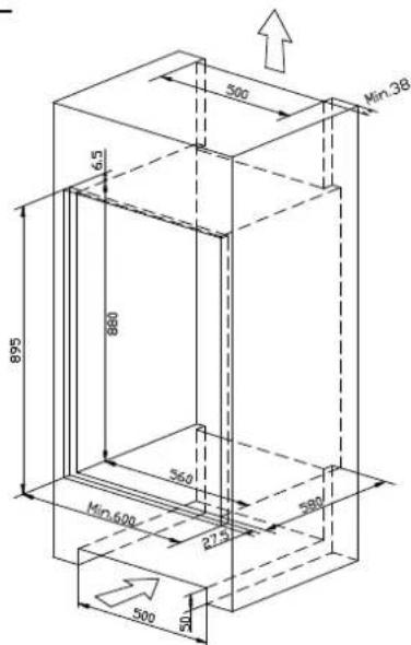 TEKA RVI 20046 GBK - Instructiuni și specificații pentru încastrare - 2