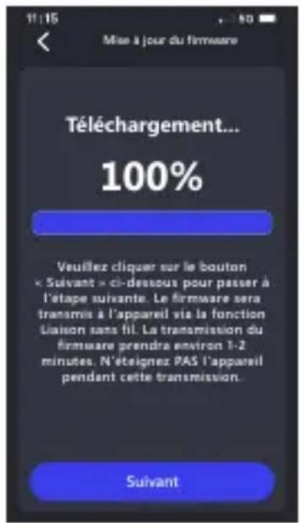 KENWOOD DRVA610W - Mises à jour OTA avec l'application KENWOOD DASH CAM MANAGER sur un smartphone - 6