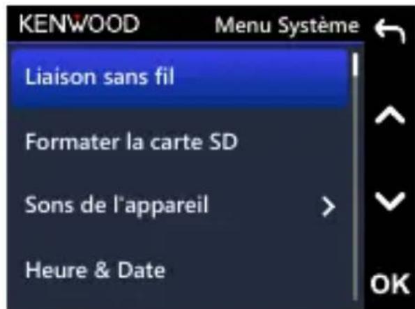 KENWOOD DRVA610W - Menu Configuration - 2