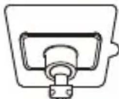 KENWOOD DRVA610W - Fixez le film statique sur le pare-brise - 1