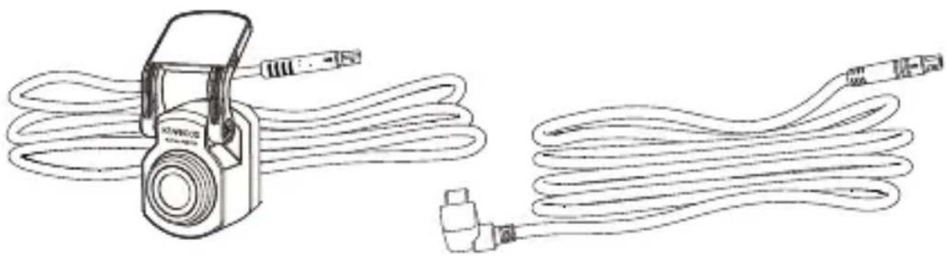 KENWOOD DRVA610W - INSTALLATION DE LA CAMÉRA ARRIÈRE (EN OPTION) - 1