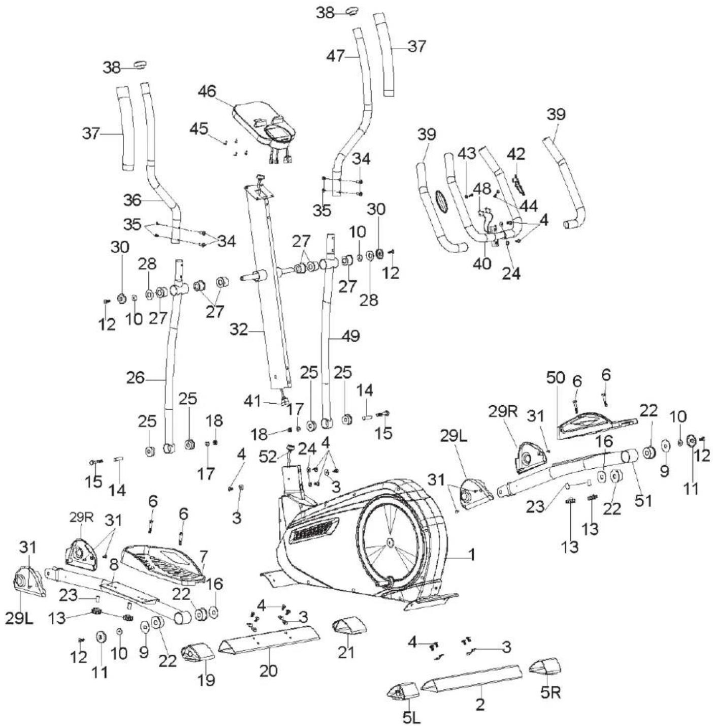 Skandika Morpheus SF2950 - Benöttigte Kleinteile - 1