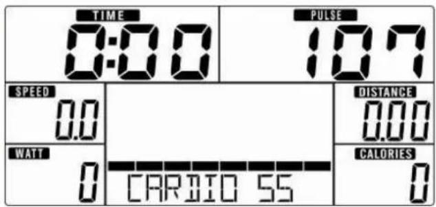 Skandika Morpheus SF2950 - Cardio mode (H.R.C.-Modus) - 2