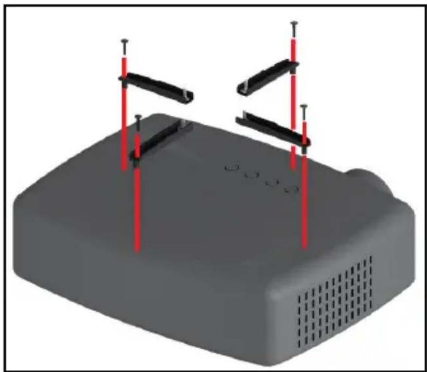StarTech.com PROJCEILMNT2 - （木一儿を使用する场合） - 2