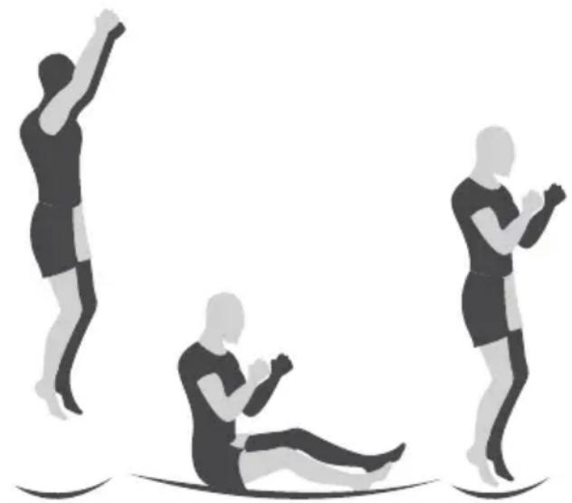 SereneLife SLPMTR12BL - CHUTE ASSISE - 1