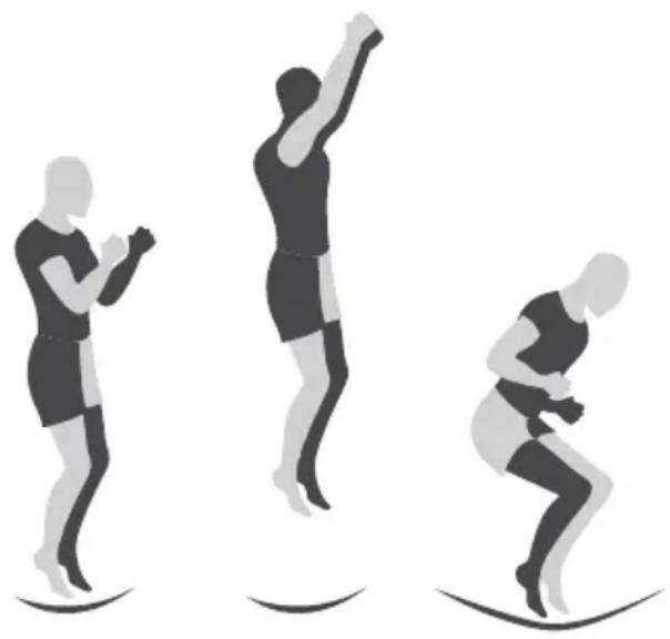 SereneLife SLPMTR12BL - STANDARD JUMP - 1