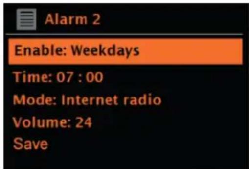 Auna Reference 802 - Alarm clock - 1