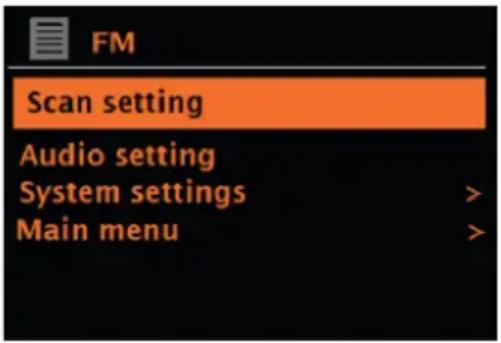 Auna Reference 802 - Menu de navigation - 1