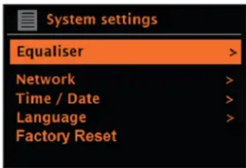 Auna Reference 802 - Navigation dans les menus - 2