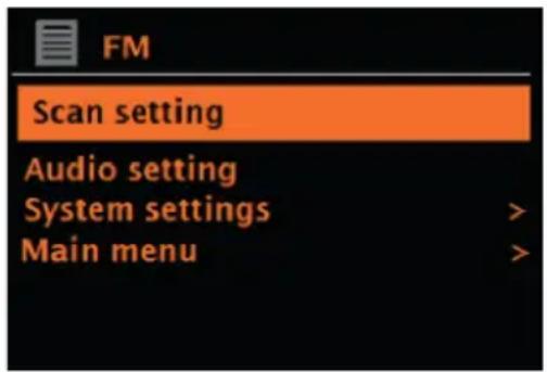 Auna Reference 802 - Navigazione nel menu - 1