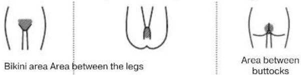 BRAUN Silkexpert Pro 5 PL5382 - How to treat the pubic area (females only) - 1