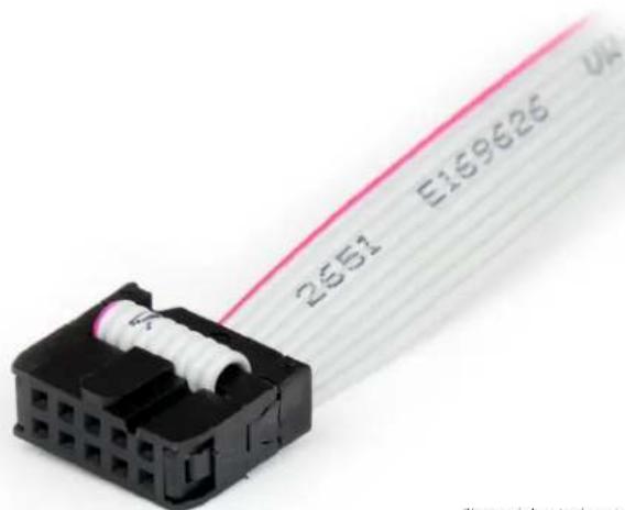 StarTech.com PLATE9M16LP - DB-9 IDC-10 - 2