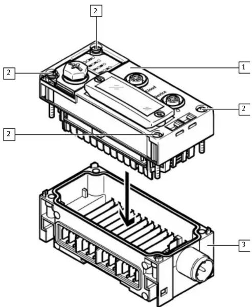 Festo CPXIOT - Dommages matériels dus à un montage non conforme. - 1