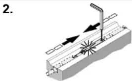 Festo SME8SLED24 - Conexión mecánica Montage mécanique - 1