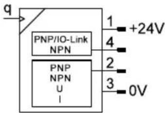 Festo SFAH50UQ8SPNLKPNVBAM8 - Scheme des connexions SFAH----M8 - 1