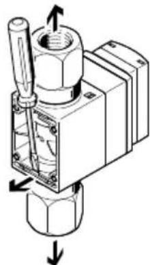 Festo SFAW32TG34EPNLKPNVBAM12 - Changer un raccordement fluidique - 1