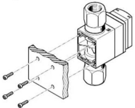 Festo SFAW32TG34EPNLKPNVBAM12 - Monter le capteur sans accessoires de fixation - 1