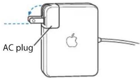 APPLE MacBook Pro 13 3" MD102NA - Step 1: Plug In the Power Adapter - 1