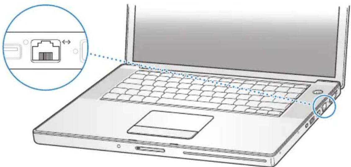 APPLE MacBook Pro 13 3" MD102NA - Connecting with Ethernet - 1