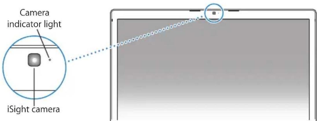 APPLE MacBook Pro 13 3" MD102NA - Using the Built-in iSight Camera - 1