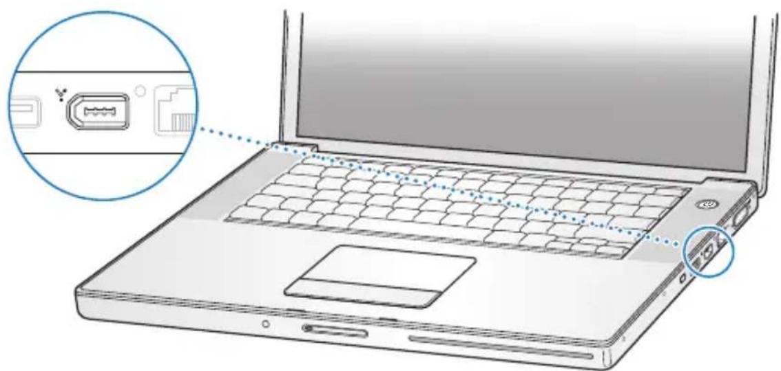 APPLE MacBook Pro 15 4" Retina ME664NA - Connecting with FireWire - 1