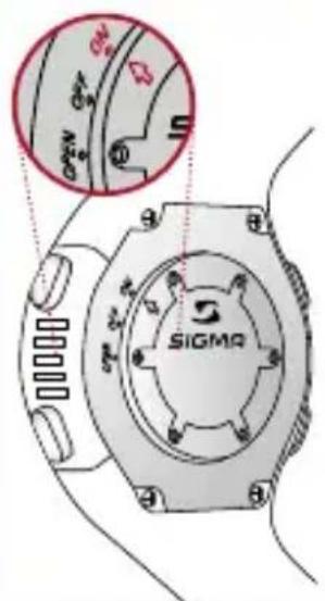 SIGMA PC 25.10 - déMARRAge de IA MontRe CARdio-fRéquenCeMètRe - 1
