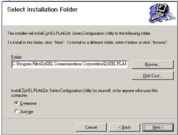 ZYXEL PLA4211 - Installing the Utility - 4