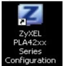 ZYXEL PLA4211 - Starting the Configuration Utility - 1