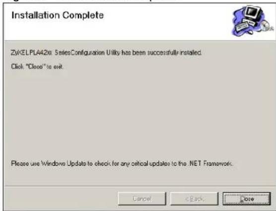 ZYXEL PLA4211 - Installing the Utility - 5