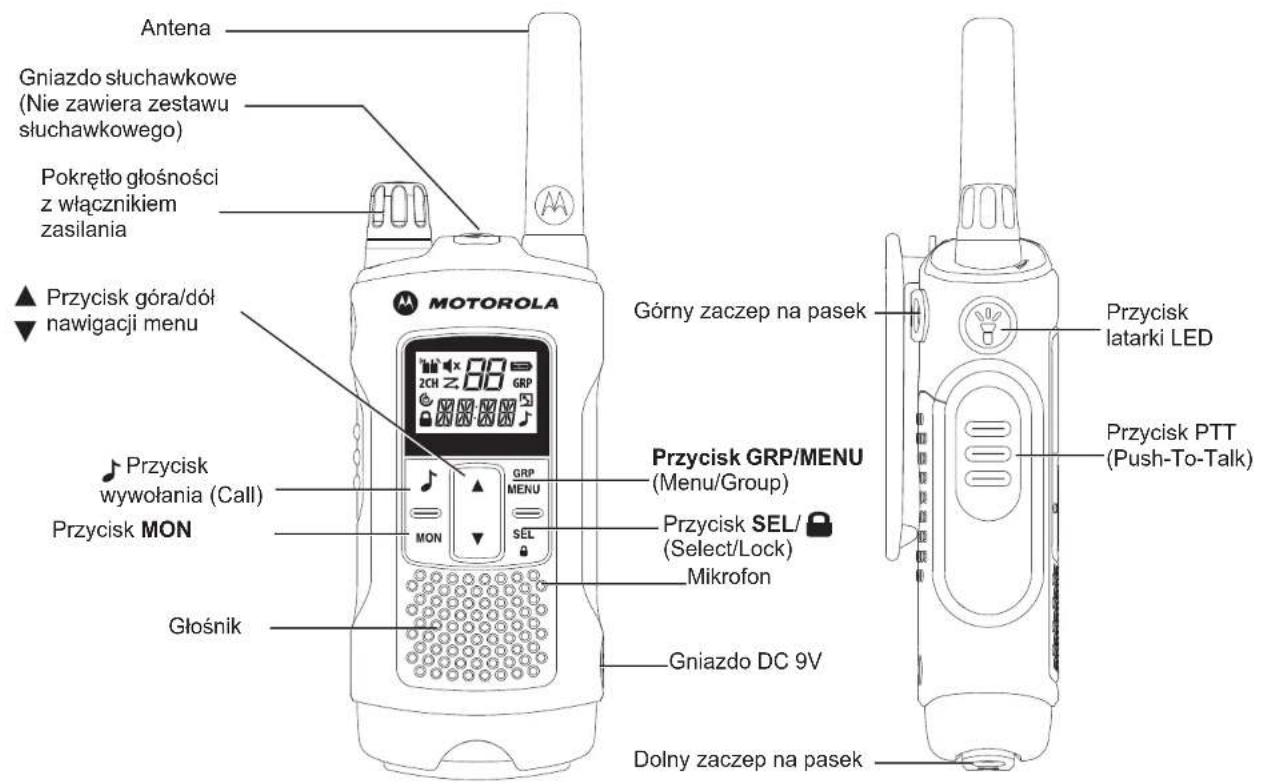 MOTOROLA TLKRT80 Extreme - Funkcje i dane techniczne - 2