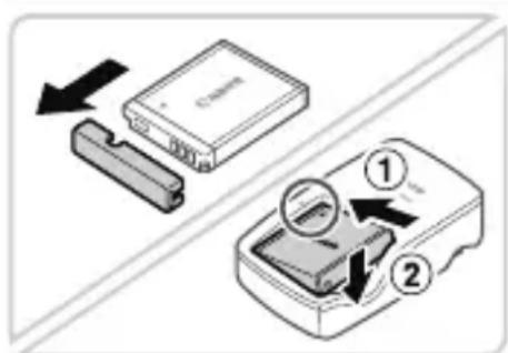 CANON PowerShot SX500 IS - De batterij opladen - 1