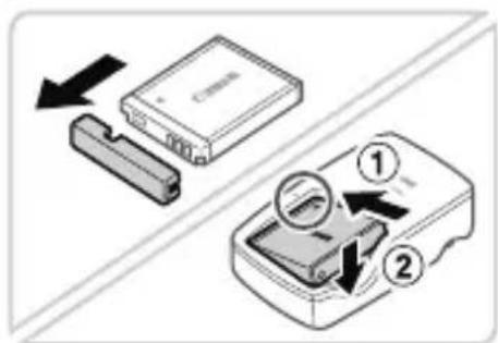 CANON PowerShot SX500 IS - Carregar a Bateria - 1