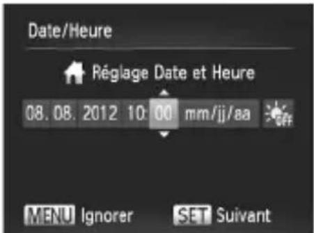CANON PowerShot SX500 IS - Mettez l'appareil photosous tension. - 1