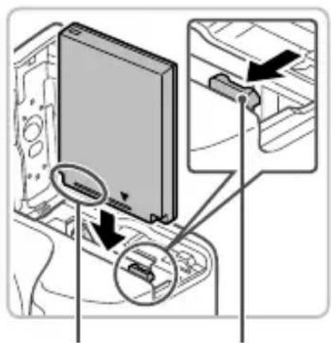 CANON PowerShot SX500 IS - Satta i batteriet och minneskortet - 2