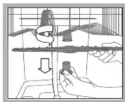 HOTPOINT LFTA+ 3214 HX - Nettoyer les bras de lavage - 1