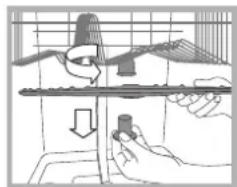 HOTPOINT LSP 733A X - Nettoyer les bras de lavage - 1