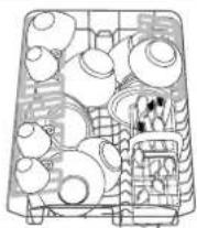 HOTPOINT LSP 733A X - Cesto superior - 1