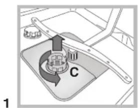HOTPOINT LSP 733A X - Nettoyer les filtres - 1