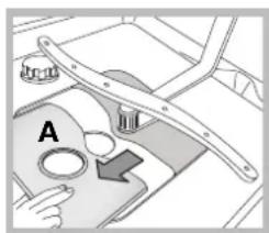 HOTPOINT LSP 733A X - Cleaning the filters - 3