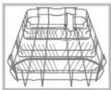 HOTPOINT LSP 733A X - Lower rack - 1