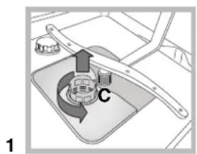 HOTPOINT LSP 733A X - Limpiar los filtros - 1