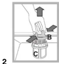 HOTPOINT LSP 733A X - Bovenrek - 1