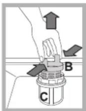 HOTPOINT LSP 733A X - Cesto superiore - 1