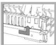 HOTPOINT LSP 733A X - Non sollevare o abbassare MAI il cesto su un solo lato. - 2