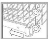 HOTPOINT LSP 733A X - Non sollevare o abbassare MAI il cesto su un solo lato. - 1