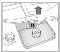 HOTPOINT LSP 733A X - Limpiar los rociadores - 2