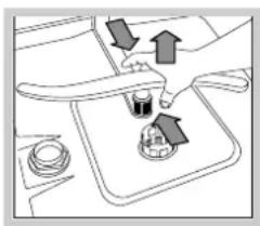 HOTPOINT LFZ 3384 A IX_HA - Nettoyer les bras de lavage - 2