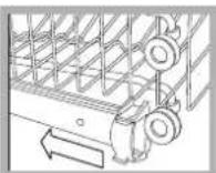 HOTPOINT LFZ 3384 A IX_HA - Non sollevare o abbassare MAI il cesto su un solo lato. - 1